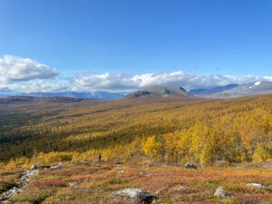 Auf dem herbstlichen Kungsleden nach Norden